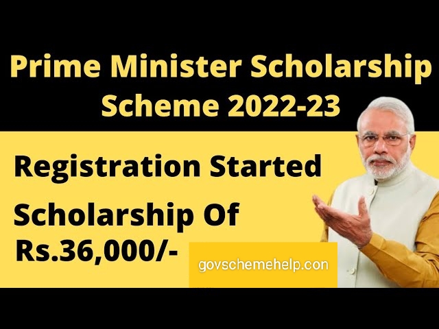 PM Scholarship Scheme