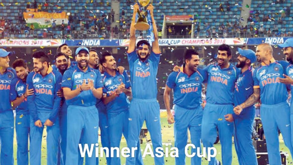 cricket live score :  celebrate Asia Cup