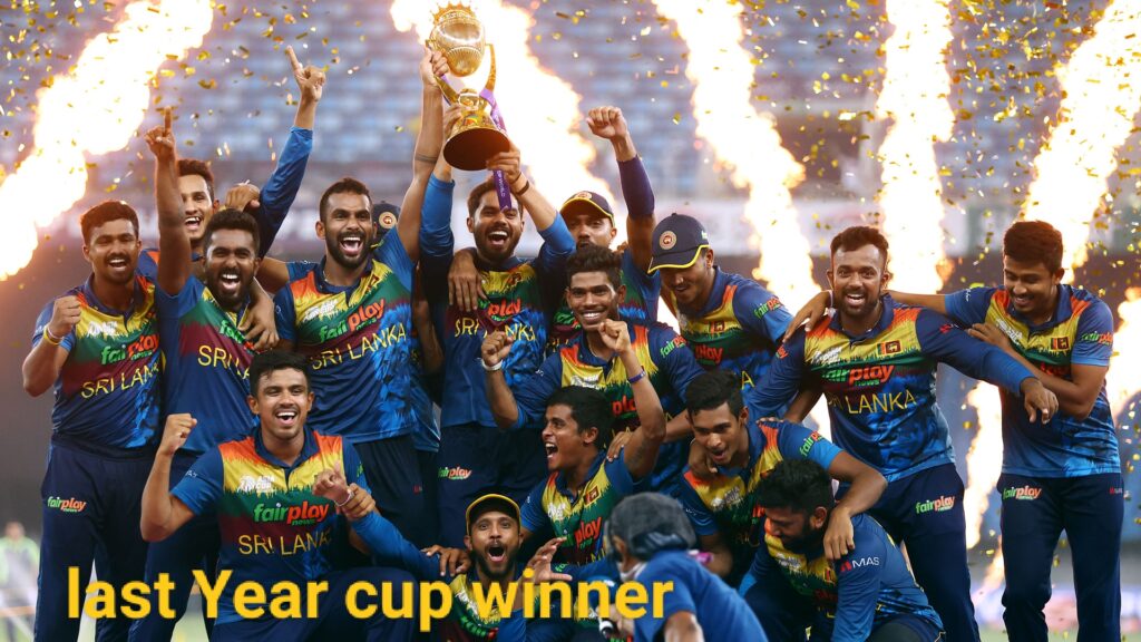 cricket live score :  celebrate Asia Cup